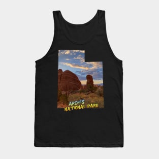 Utah Outline (Arches National Park) Tank Top